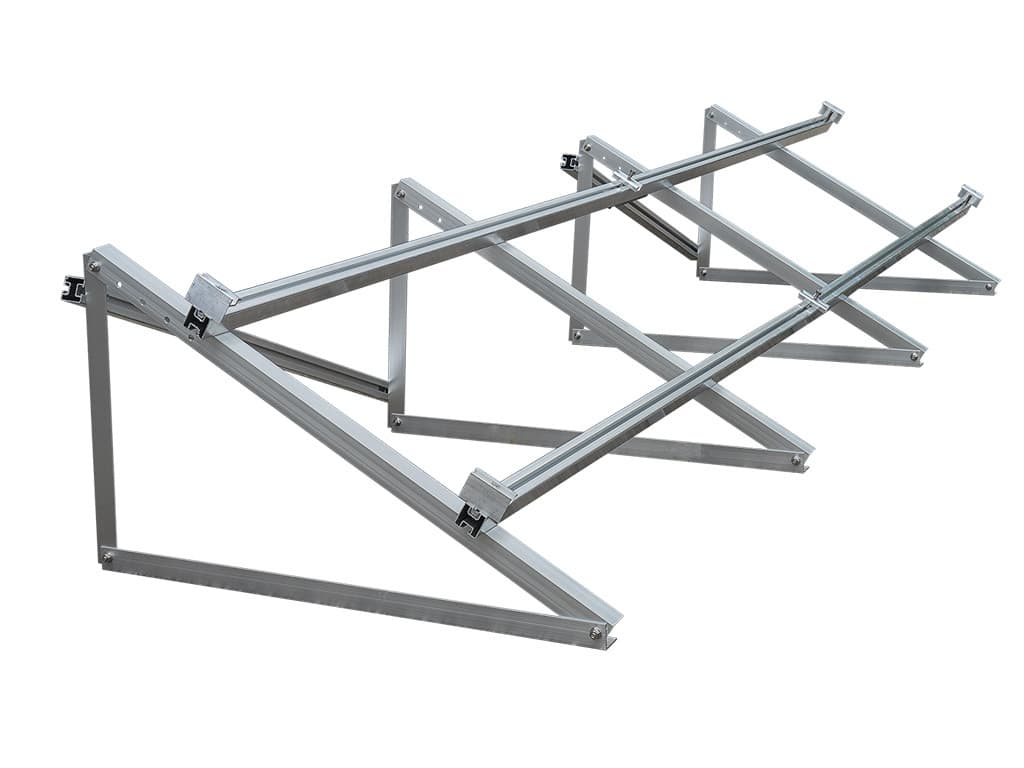 Estructura de aluminio para paneles